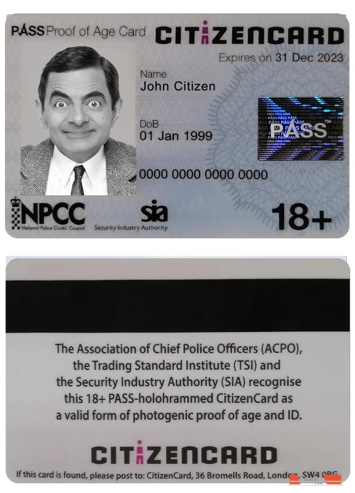 UK pass citizen card